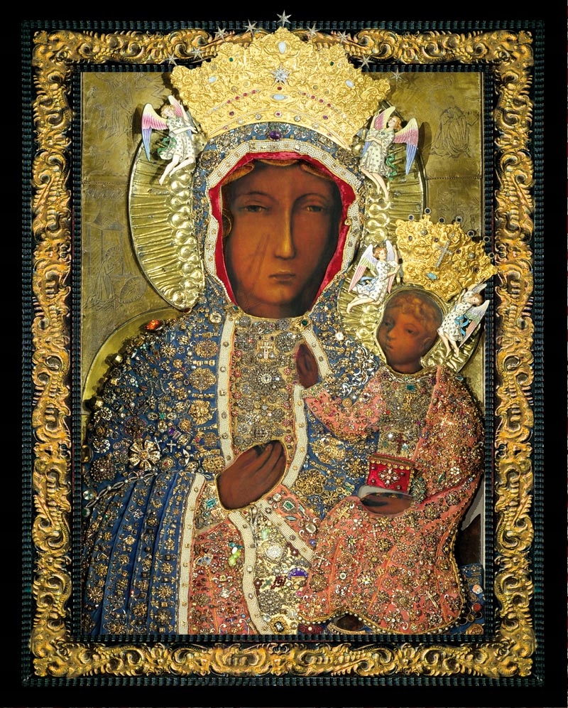 

Obraz Obrazek Matka Boża Częstochowska 25x20