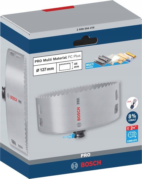 Piła Otwornica Pro Multi Material Pc Plus, 127 Mm Bosch