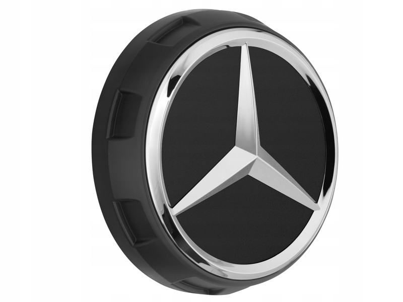 Mercedes Amg kryt hliníkového disku matný čierny Oe