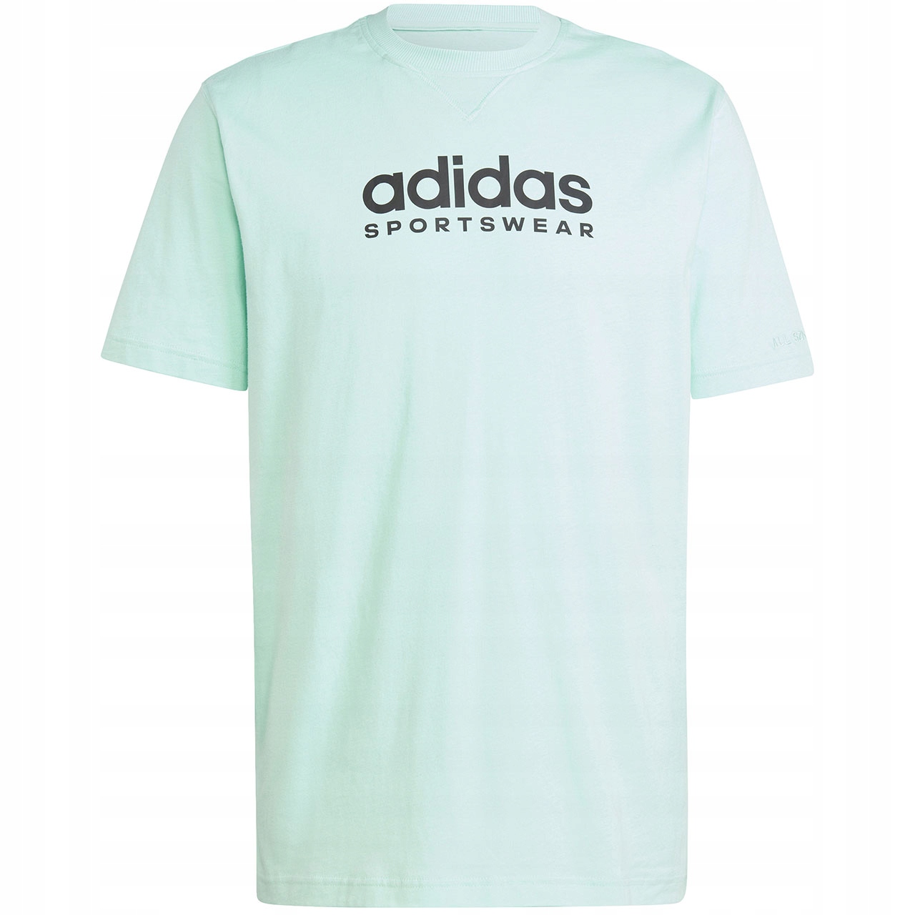 Tričko pánské adidas All Szn Graphic Tee mátová IC9814 vel. S
