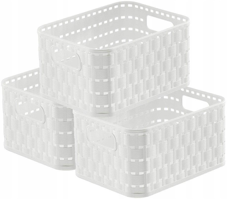 Pojemniki Kosz domowe uniwersalne Rotho 3x 2 l