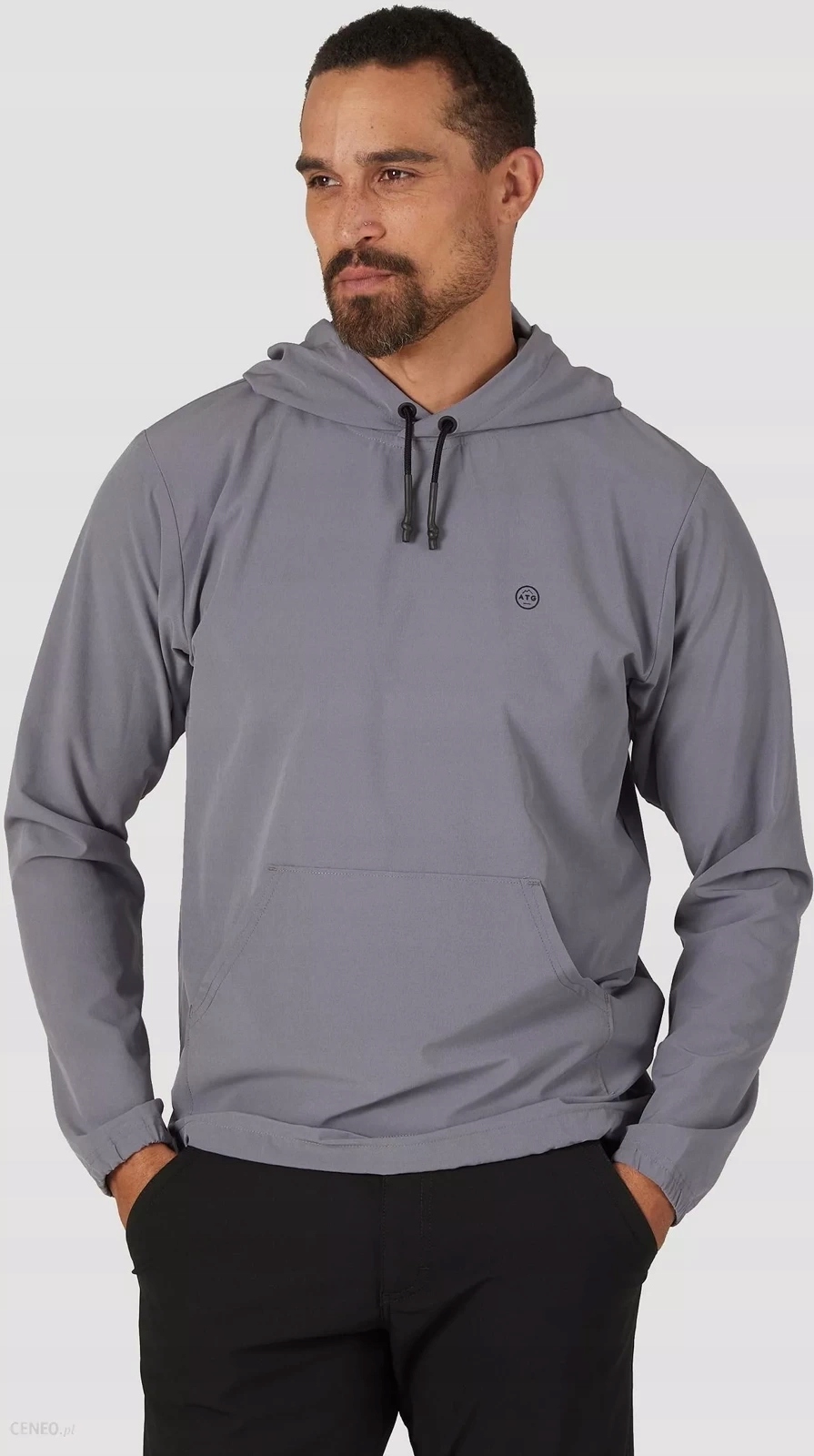 Pánská mikina Wrangler MIX Mat Hoodie Quiet Shade WA6K9CM11 S