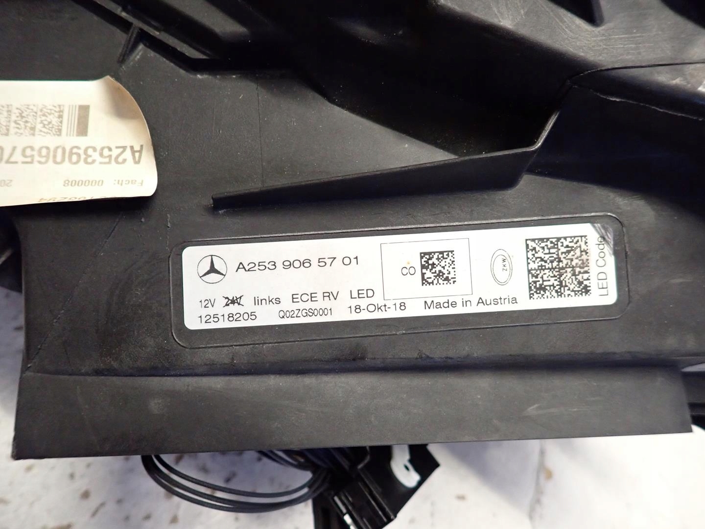 light front front left MERCEDES GLC W253 2015- FULL LED A2539065701