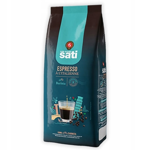 Cafe Sati Espresso Italienne Włoskie Esspreso kawa ziarnista 1kg