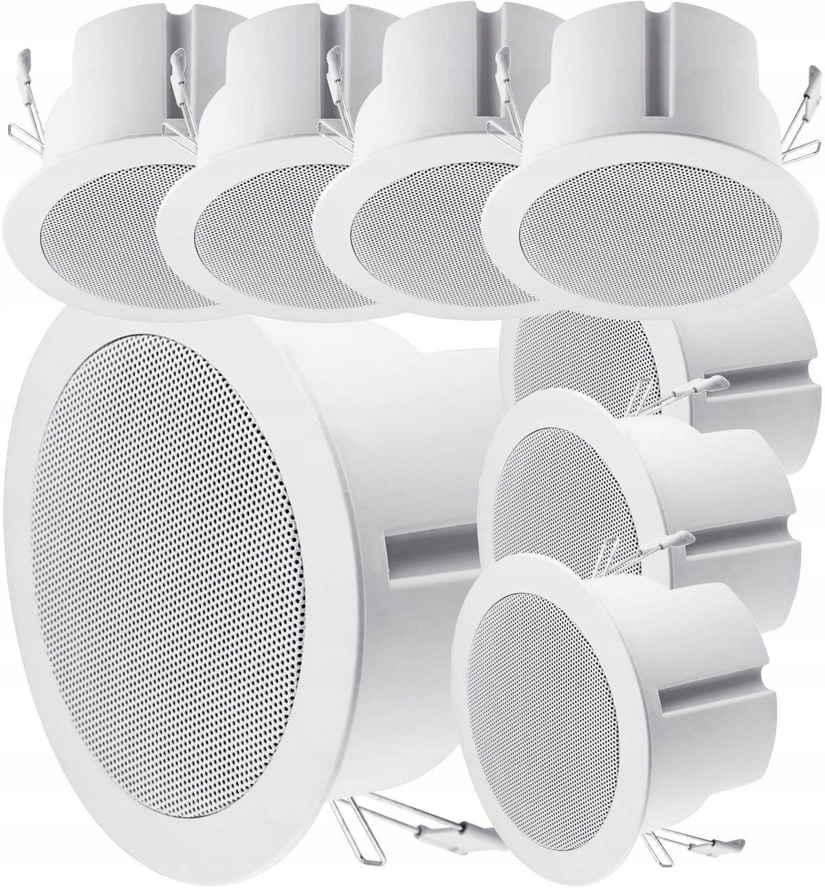 Stropní reproduktor 100 mm 10W/8ohm Vk 411 70V/110V x8