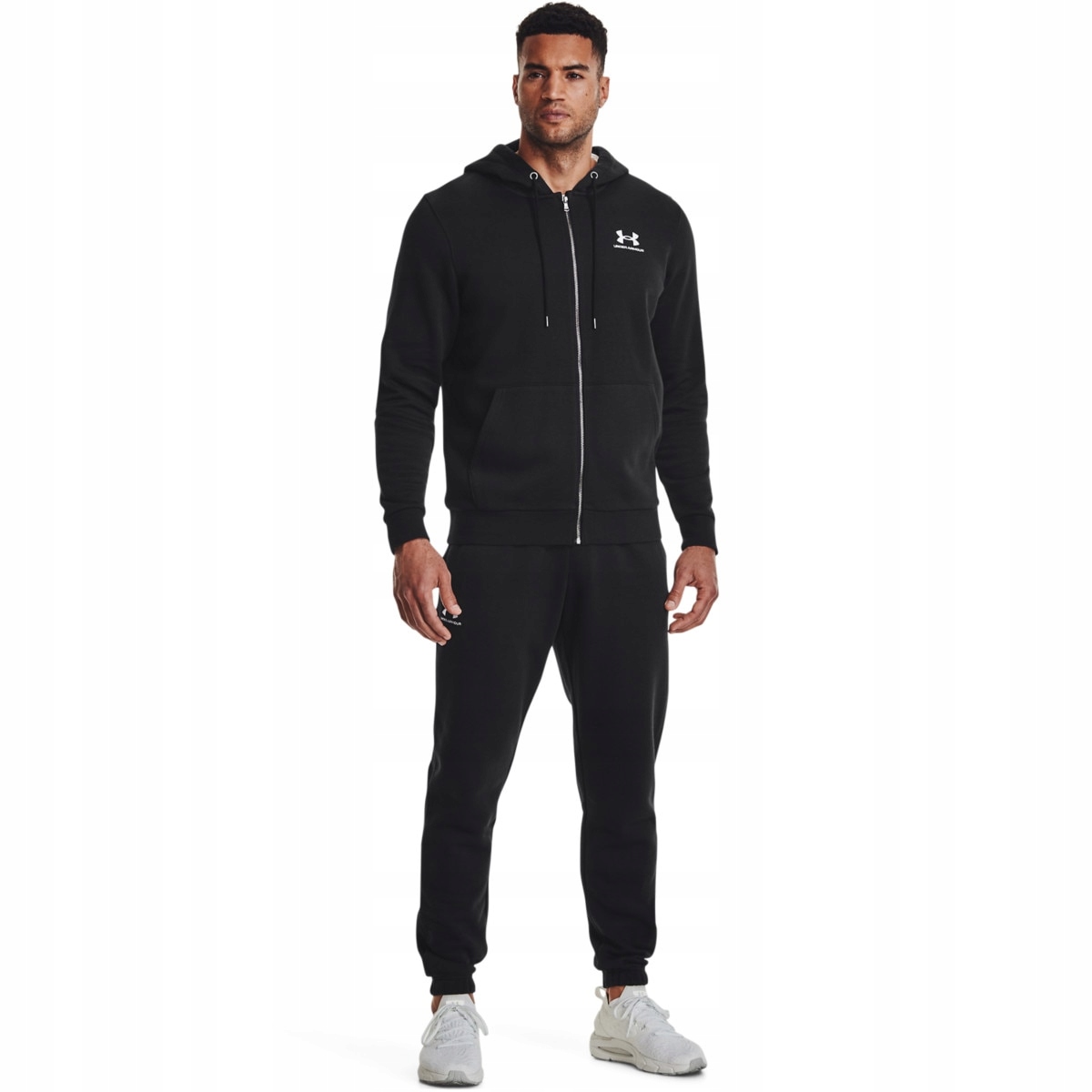 Męskie spodnie dresowe Under Armour Ua Icon Fleece Jogger Czarny M