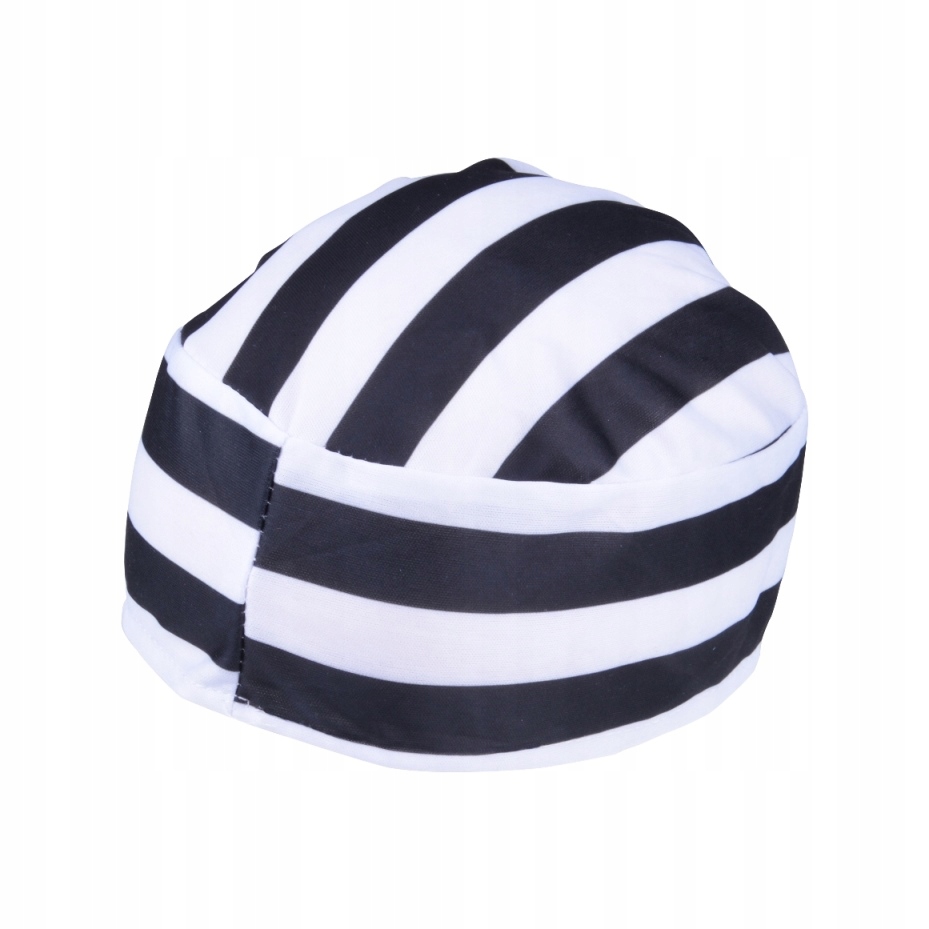 CZAPKA WIĘZIEŃ KOSTIUM WIĘŹNIA STRÓJ KARNAWAŁ