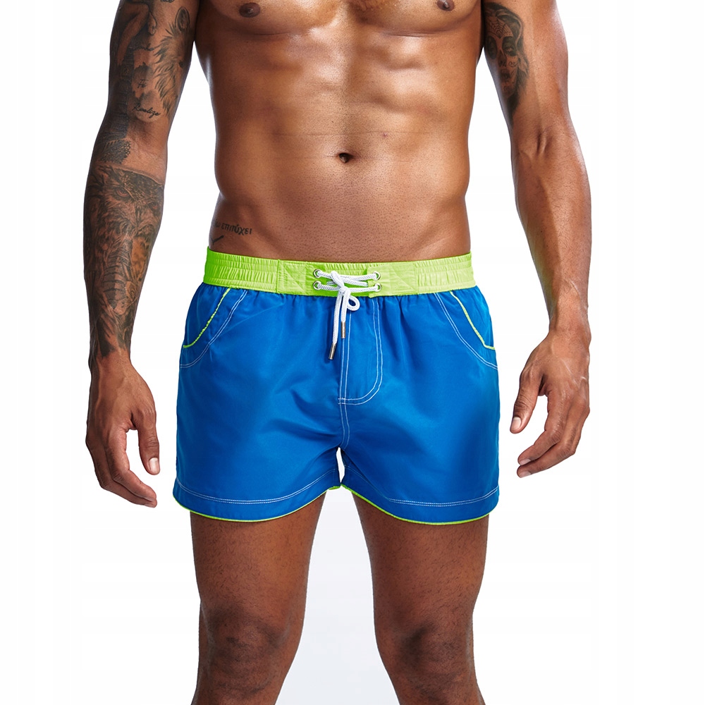 

Kąpielówki Szorty Spodenki Kieszenie Sznurek L