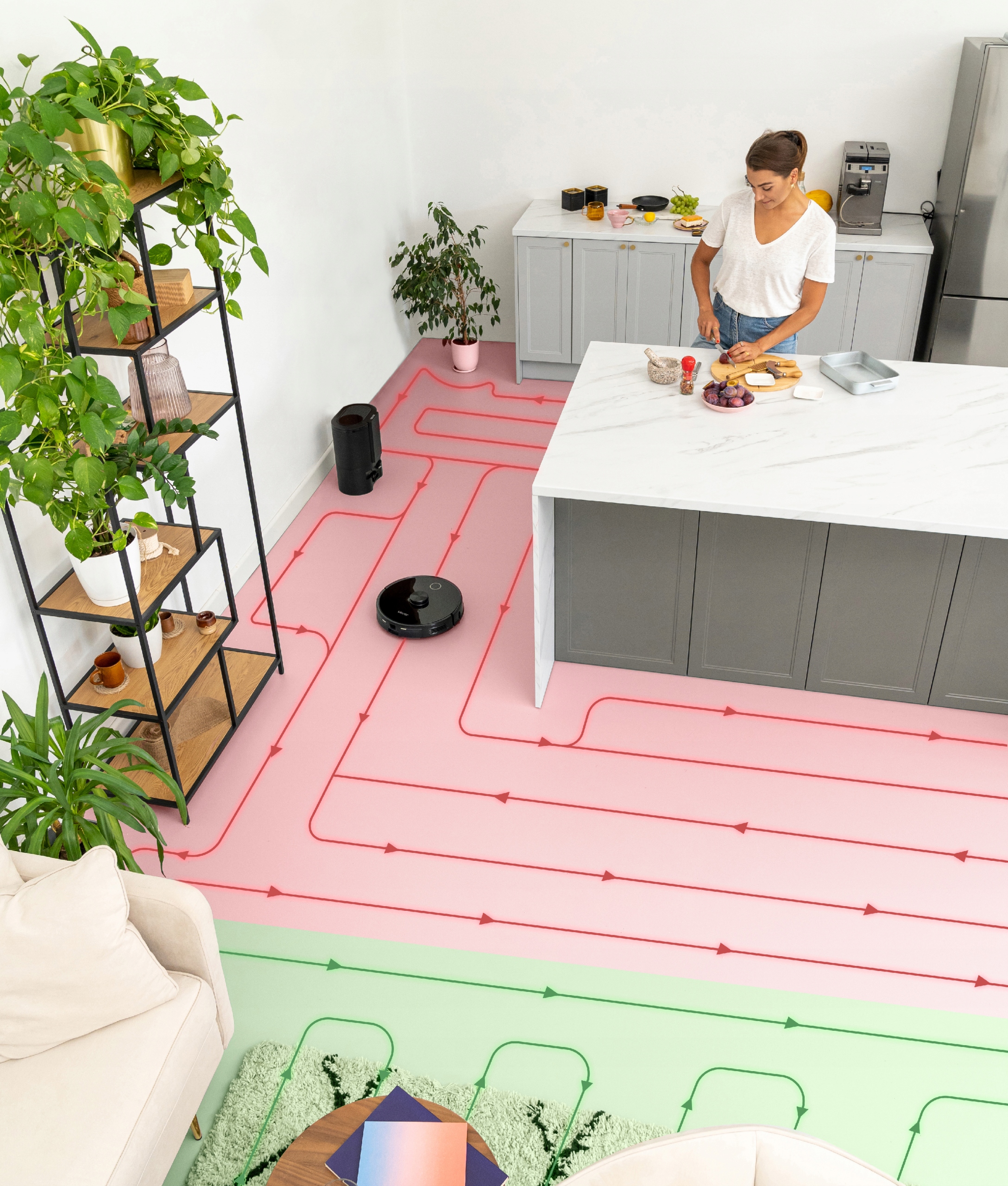 ROBOT SPRZĄTAJĄCY MOPUJĄCY WELLTEC R8 PRO + STACJA ODSYSAJĄCA + AKCESORIA EAN (GTIN) 5903849649520