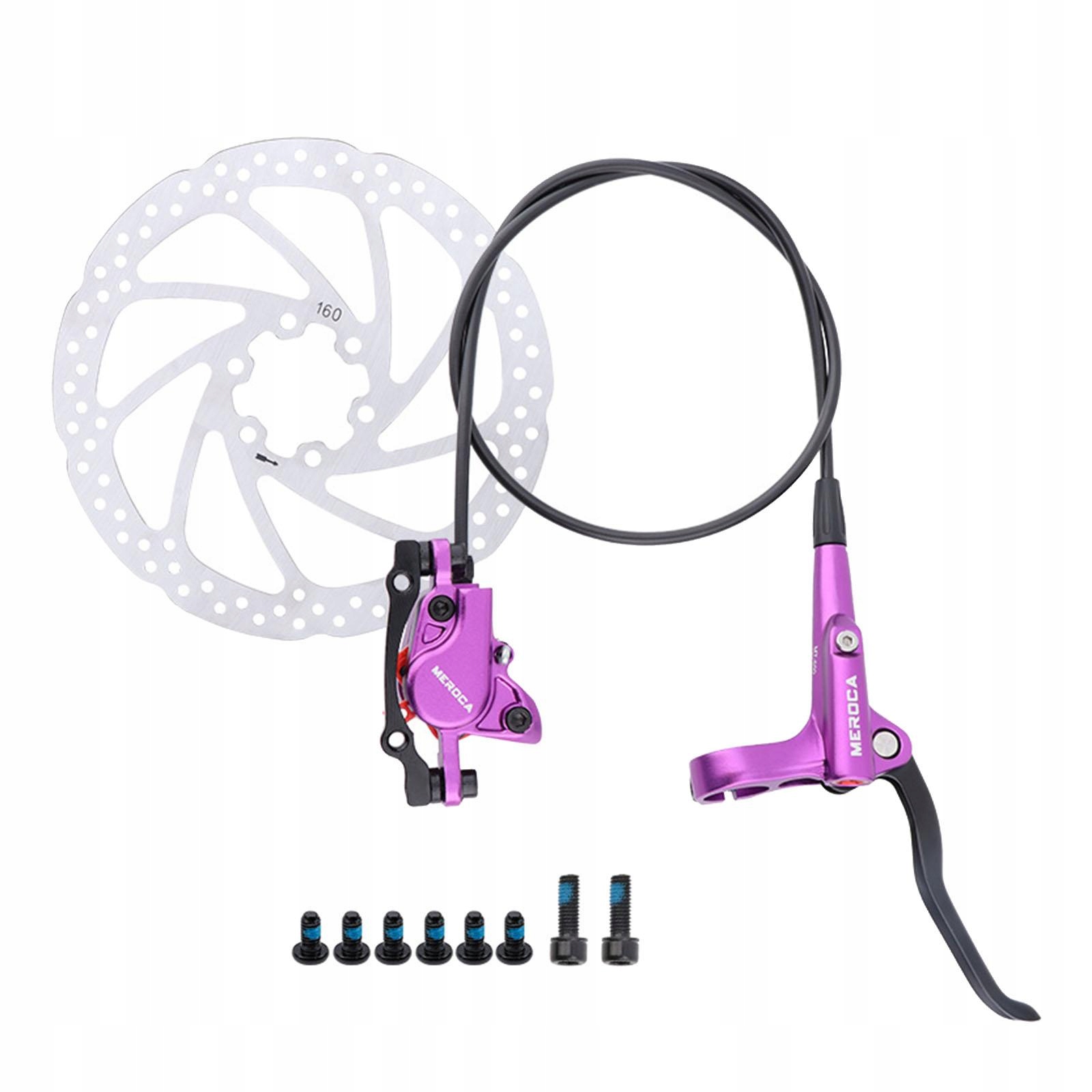 Uniwersalne rowerowe hamulce tarczowe Fioletowy hamulec tarczowy R 1 Marka inna marka