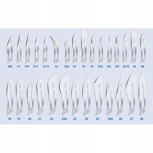 Swann Morton SKALPEL JEDNORAZOWY 10 SZTUK - nr 22 EAN (GTIN) 5904474263013