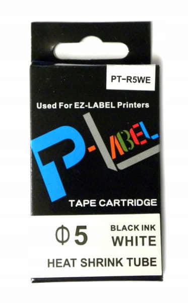 Rurka termokurczliwa PT-R5WE kompatybilna z Casio
