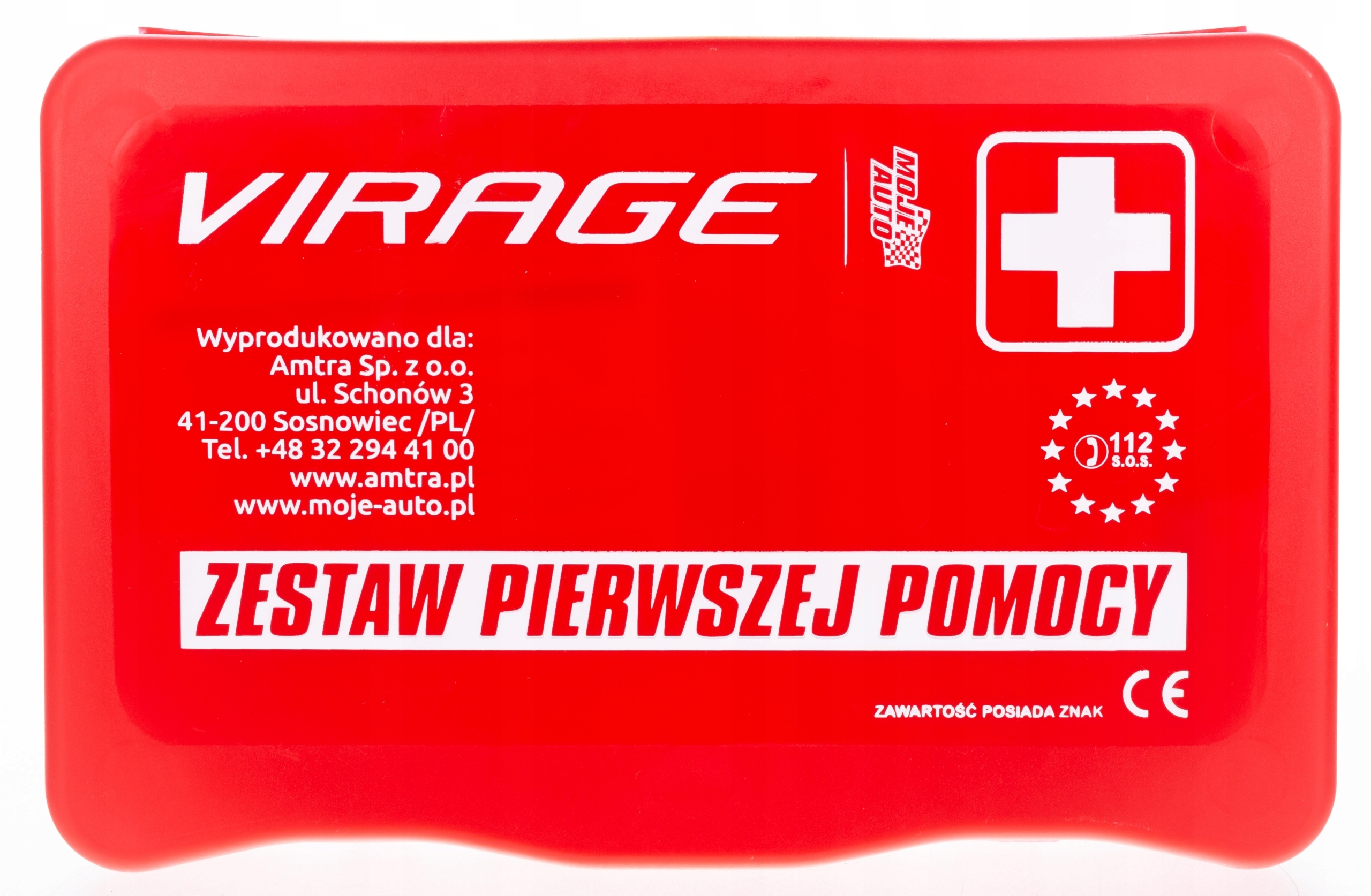 

Apteczka Samochodowa Mała W Pudełku Pierwsza Pomoc