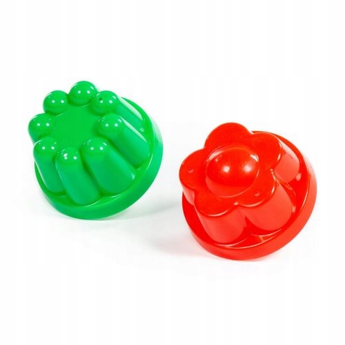 ZESTAW DWÓCH FOREMEK DO PIASKU AKCESORIA DO PIASKOWNICY 2 EL. MIX WZORÓW Certyfikaty, opinie, atesty CE FSC