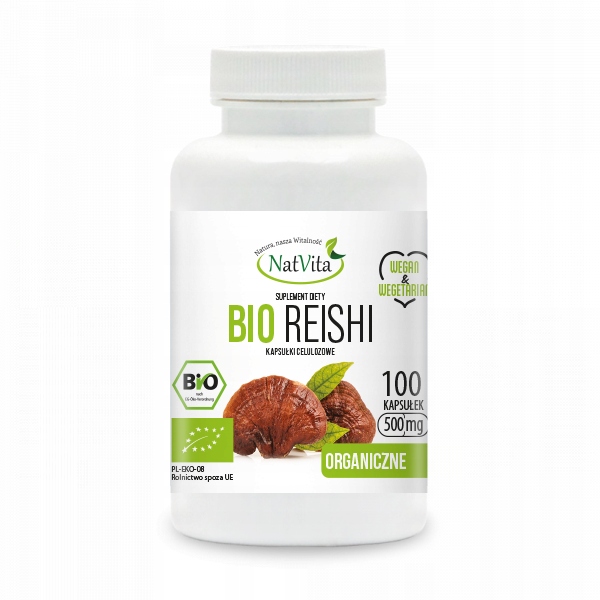 

Reishi Bio kapsułki 500mg NatVita