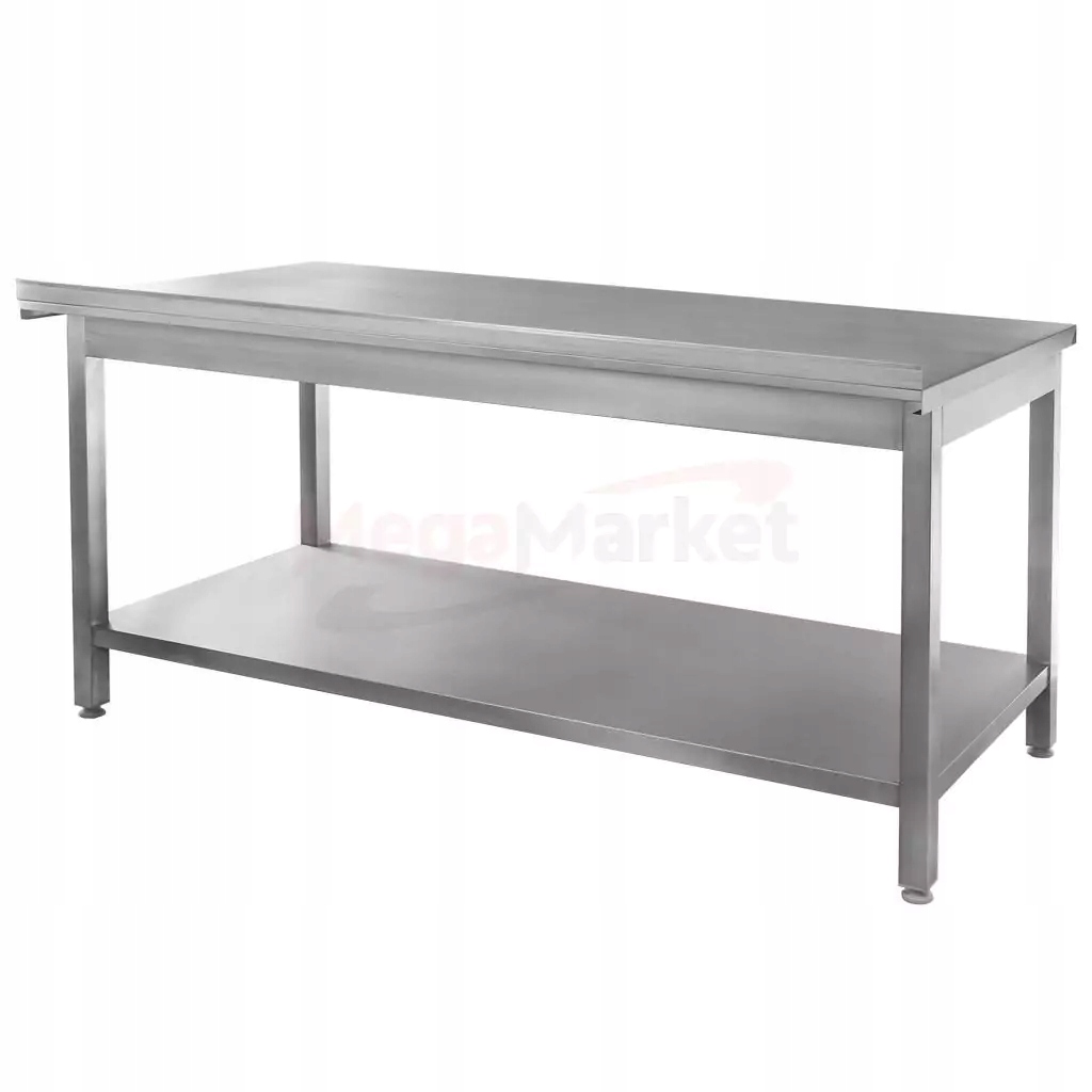Stół GASTRONOMICZNY z półką 180x70 ze stali nierdzewnej spawany Mega-M Marka Mega-M