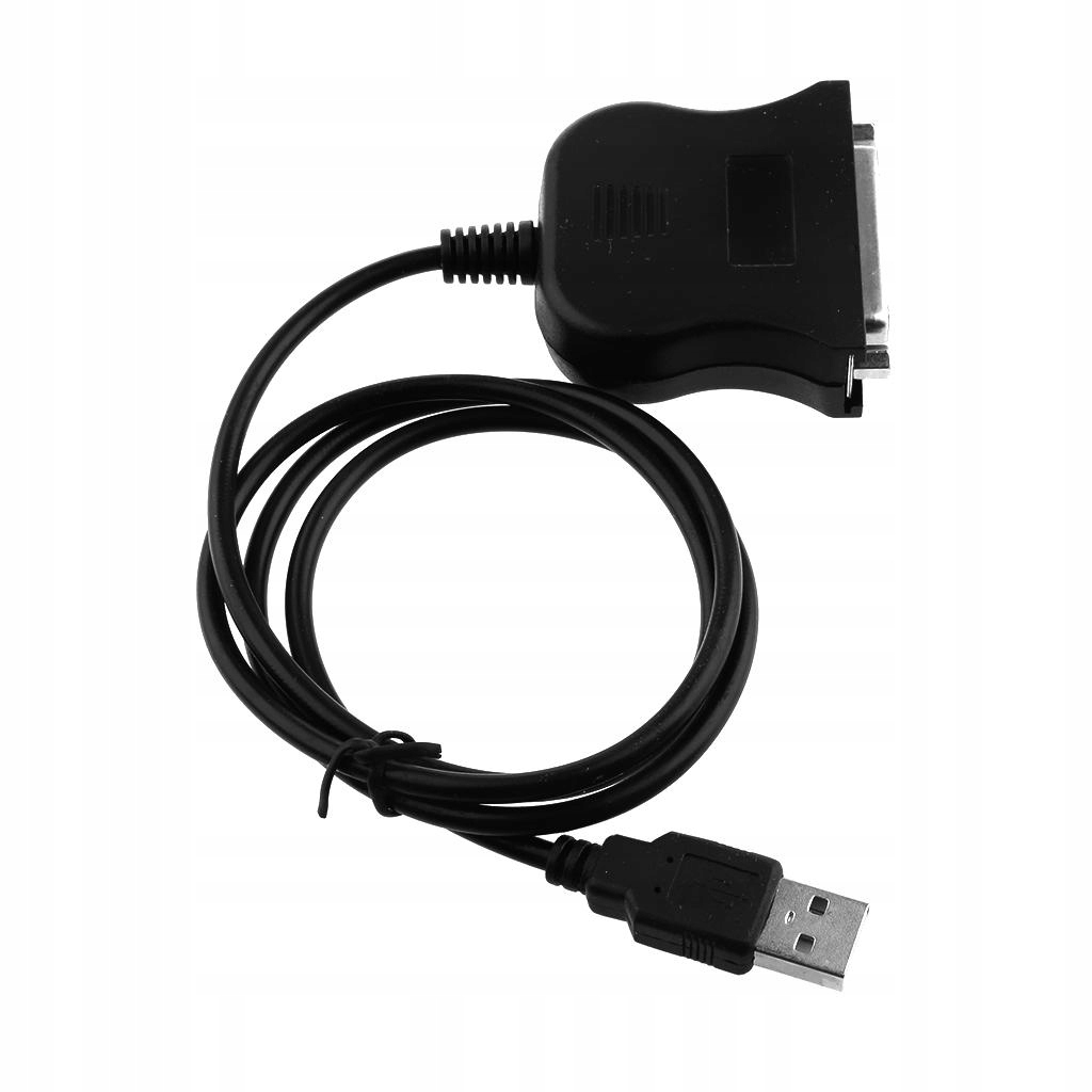 Adapter USB na LPT (DB25) do drukarki równoległej dla laptopów z systemem Windows/Mac OS/Linux