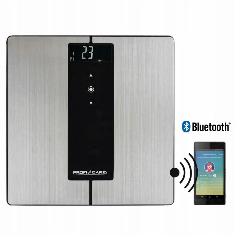 

9w1 Waga Łazienkowa Analityczna Analizą Bluetooth