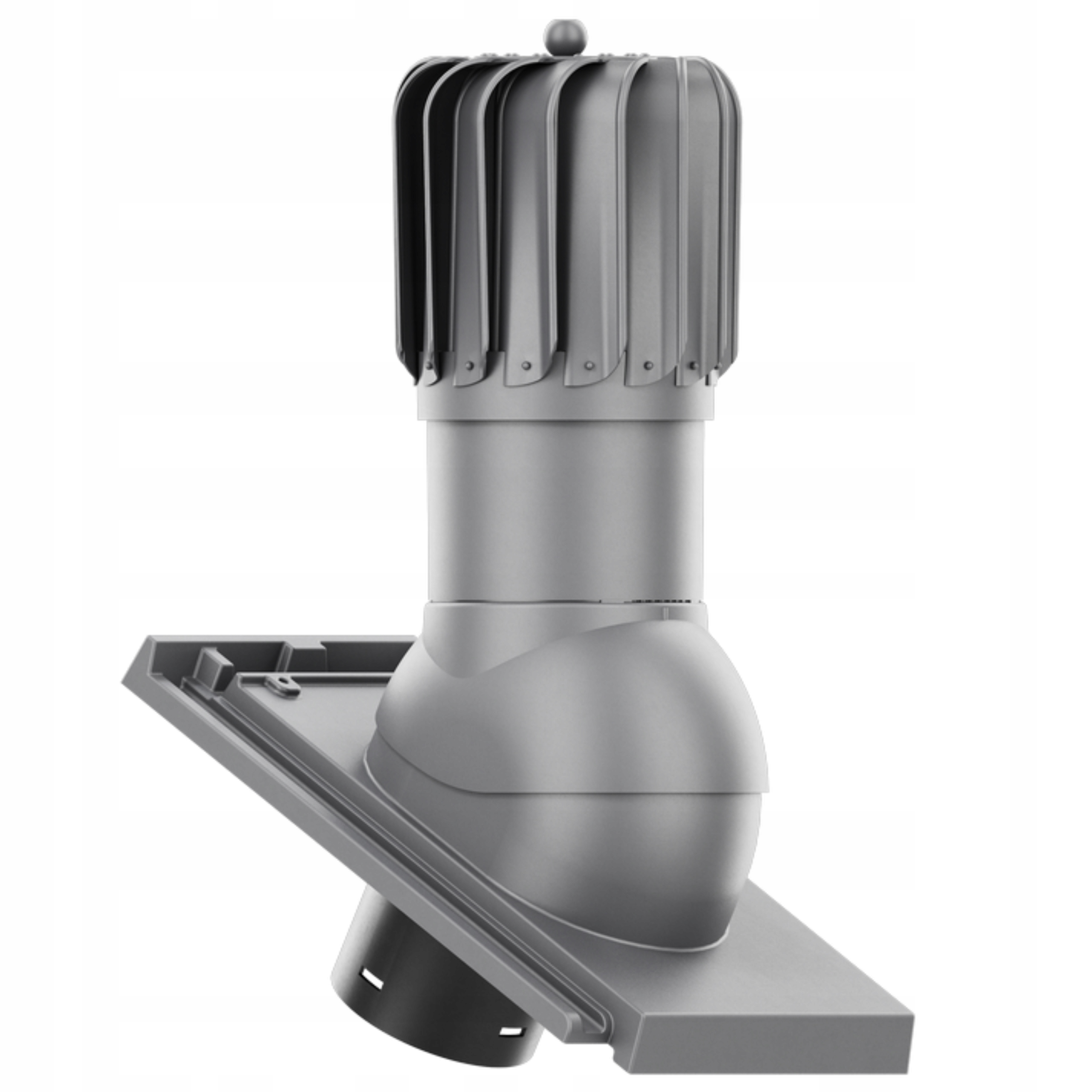 Větrací komín Otočný podlouhlý fi150 Creaton Domino Šedý/břidlice