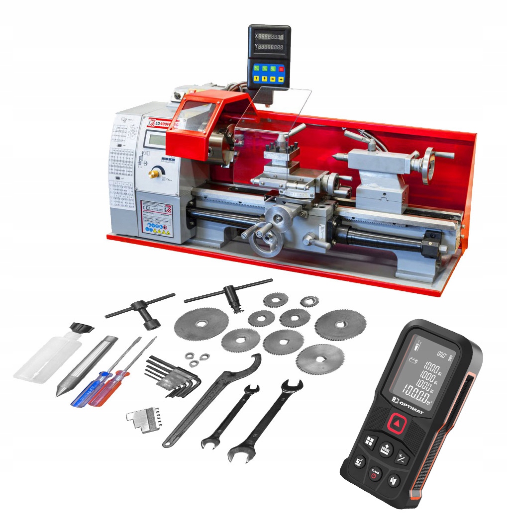 Soustruh na kov, digitální mini stolní displeje, přesný 450W dálkoměr