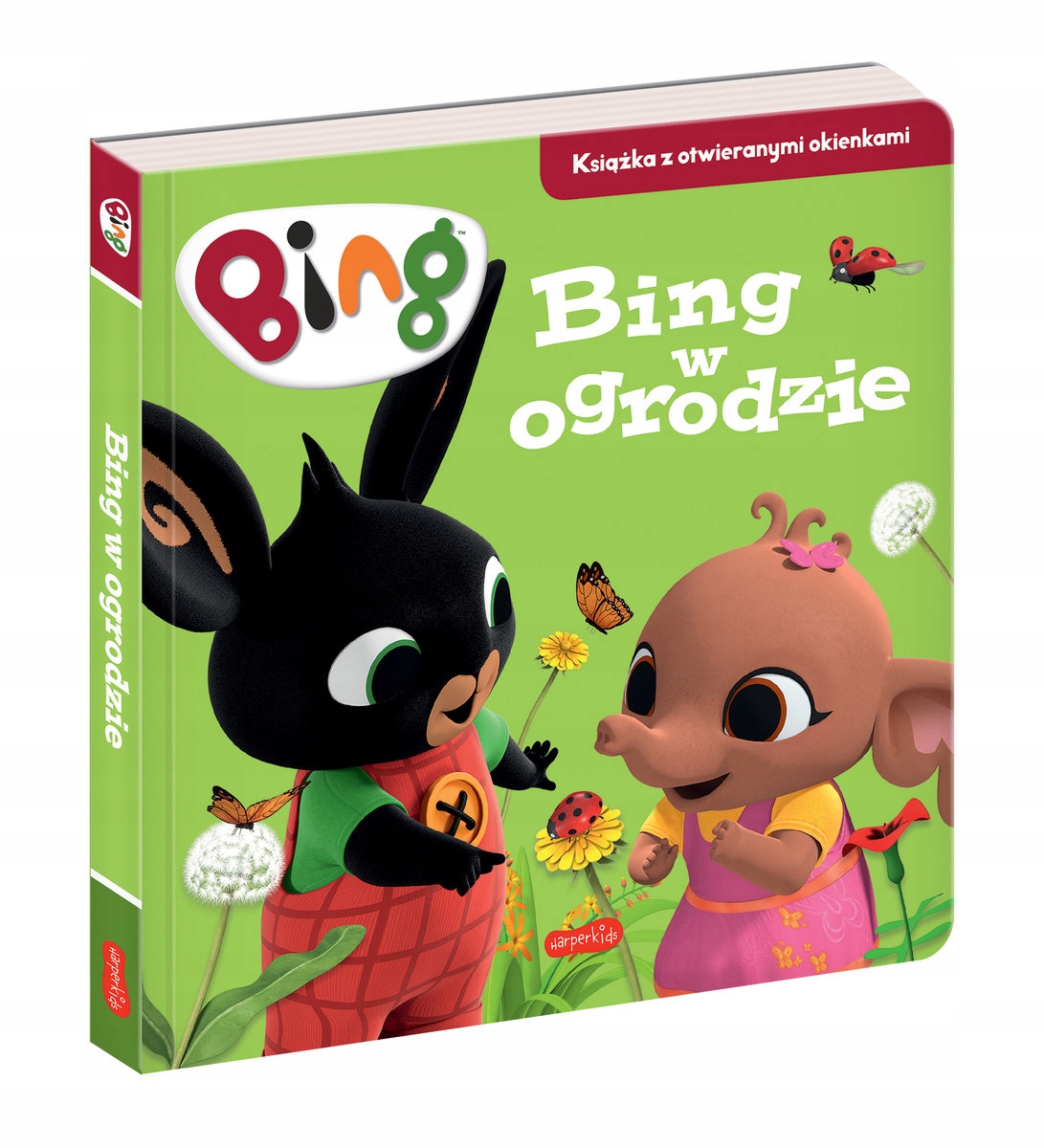 

Bing W Ogrodzie książka z otwieranymi okienkami