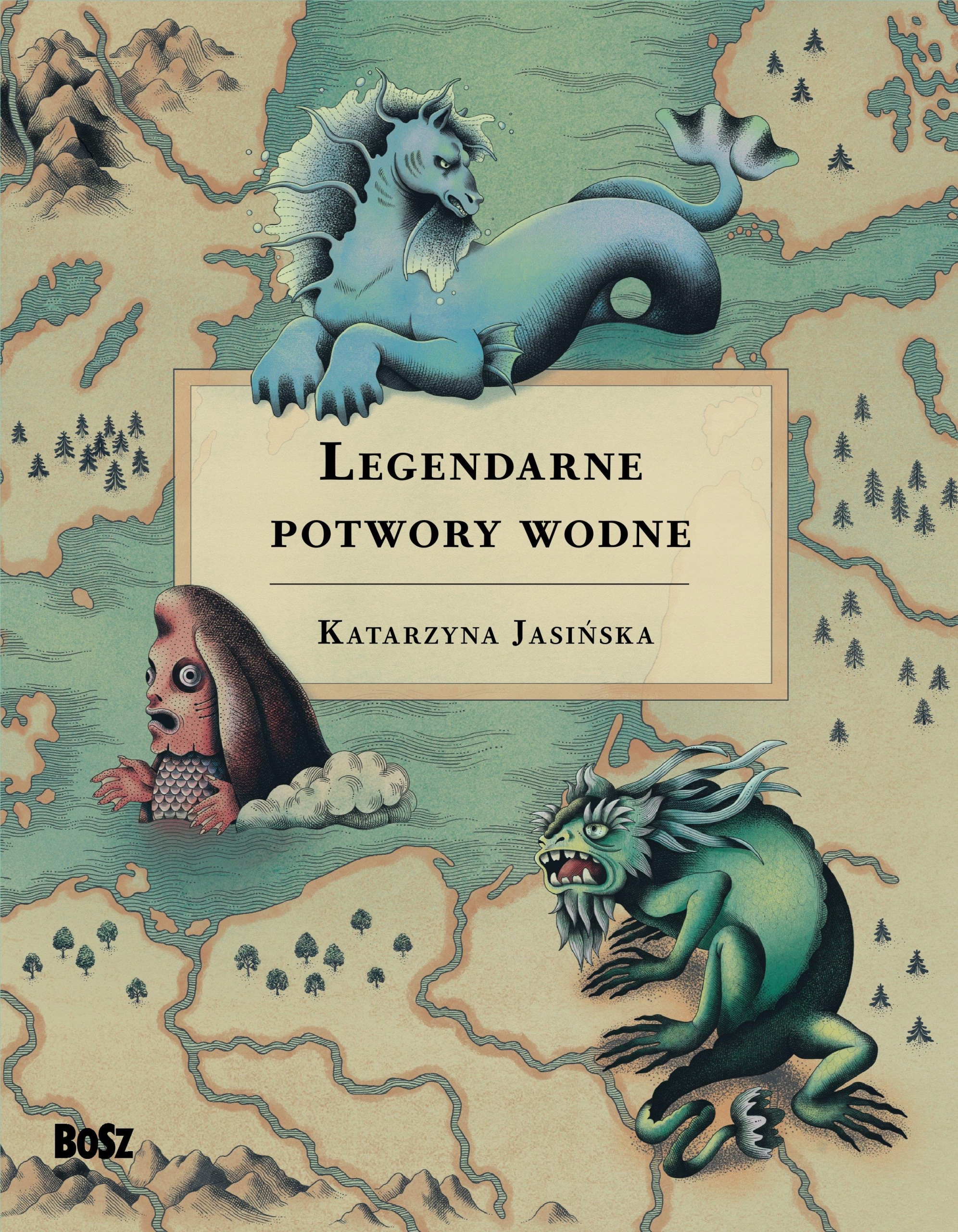 LEGENDARNE POTWORY WODNE JASIŃSKA KATARZYNA