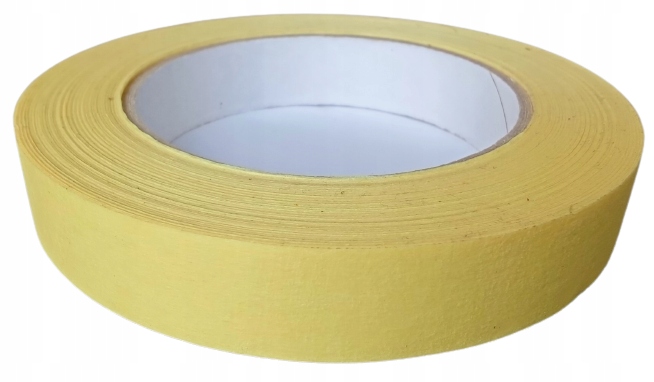 

Taśma papierowa malarska żółta 19mm x 50m 1szt