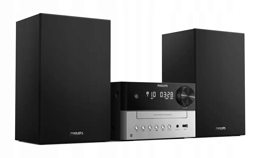 Wieża PHILIPS TAM3205/12 CD AUX USB FM Czarny