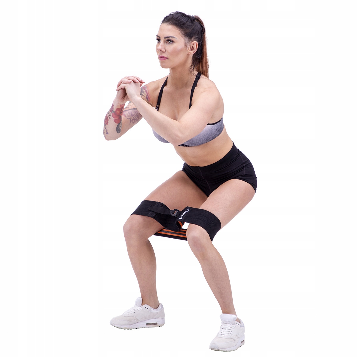 TRWAŁA WYTRZYMAŁA SOLIDNA HIP BAND REGULOWANA GUMA DO ĆWICZEŃ 18,1-22,7kg