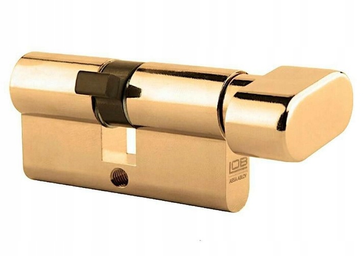 Vložka Ares do zámku Lob WG54 Mosaz 40/55 S Knoflíkem