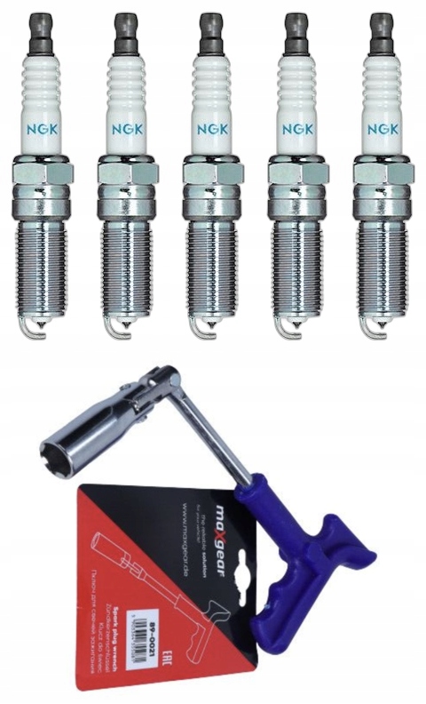 NGK 7586 ŚWIECA ZAPŁONOWA + klucz do świec 16mm