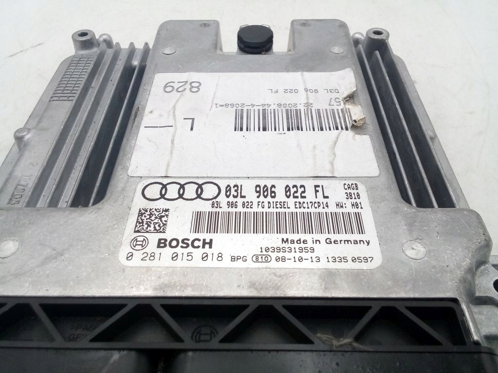 Audi A6 C6 computer control unit of the engine 03L906022FL
