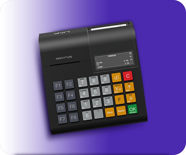 Kasa online NOVITUS LINK GSM z kartą SIM Producent Novitus