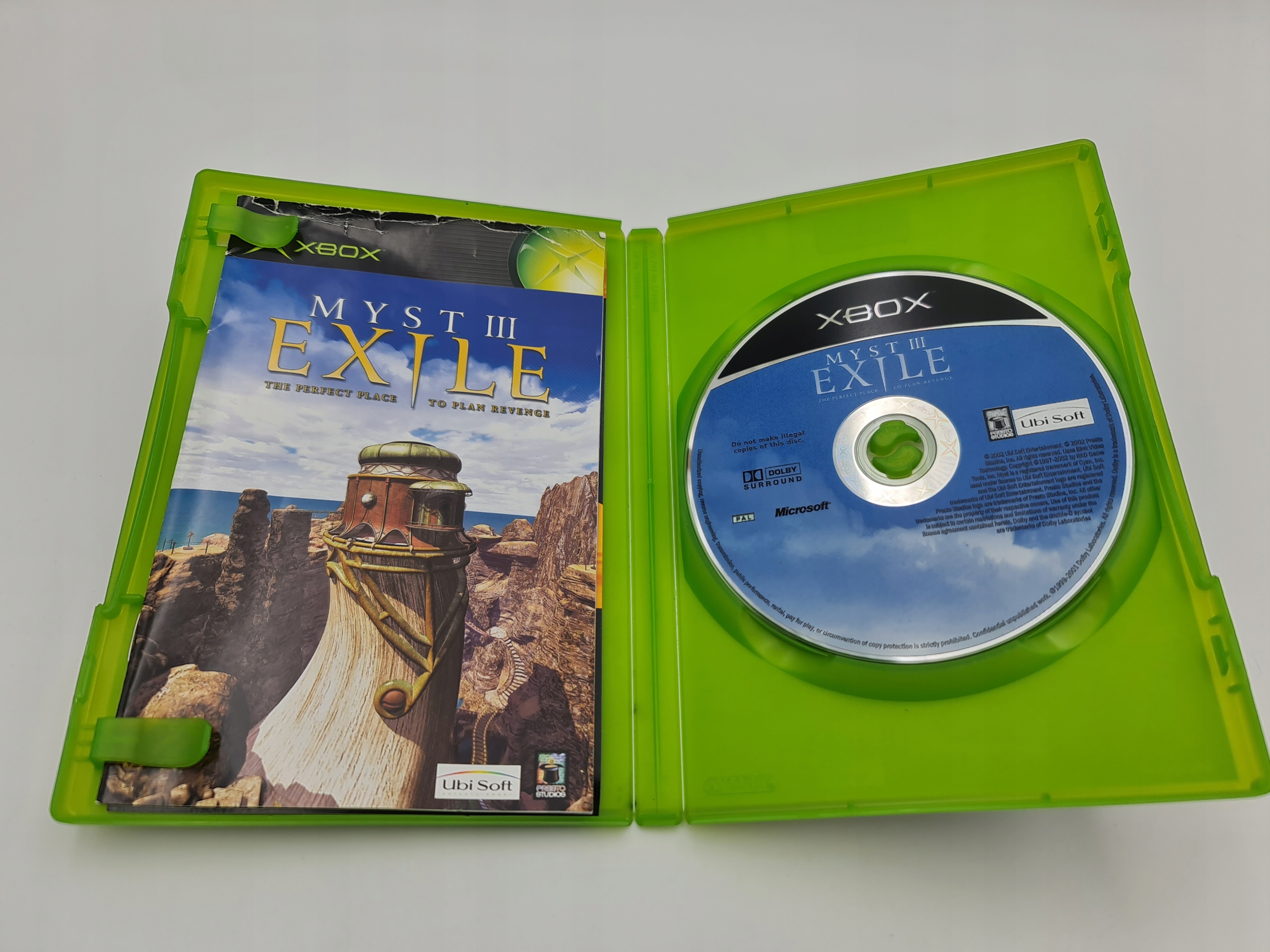 XBOX MYST III EXILE Tematyka przygodowe