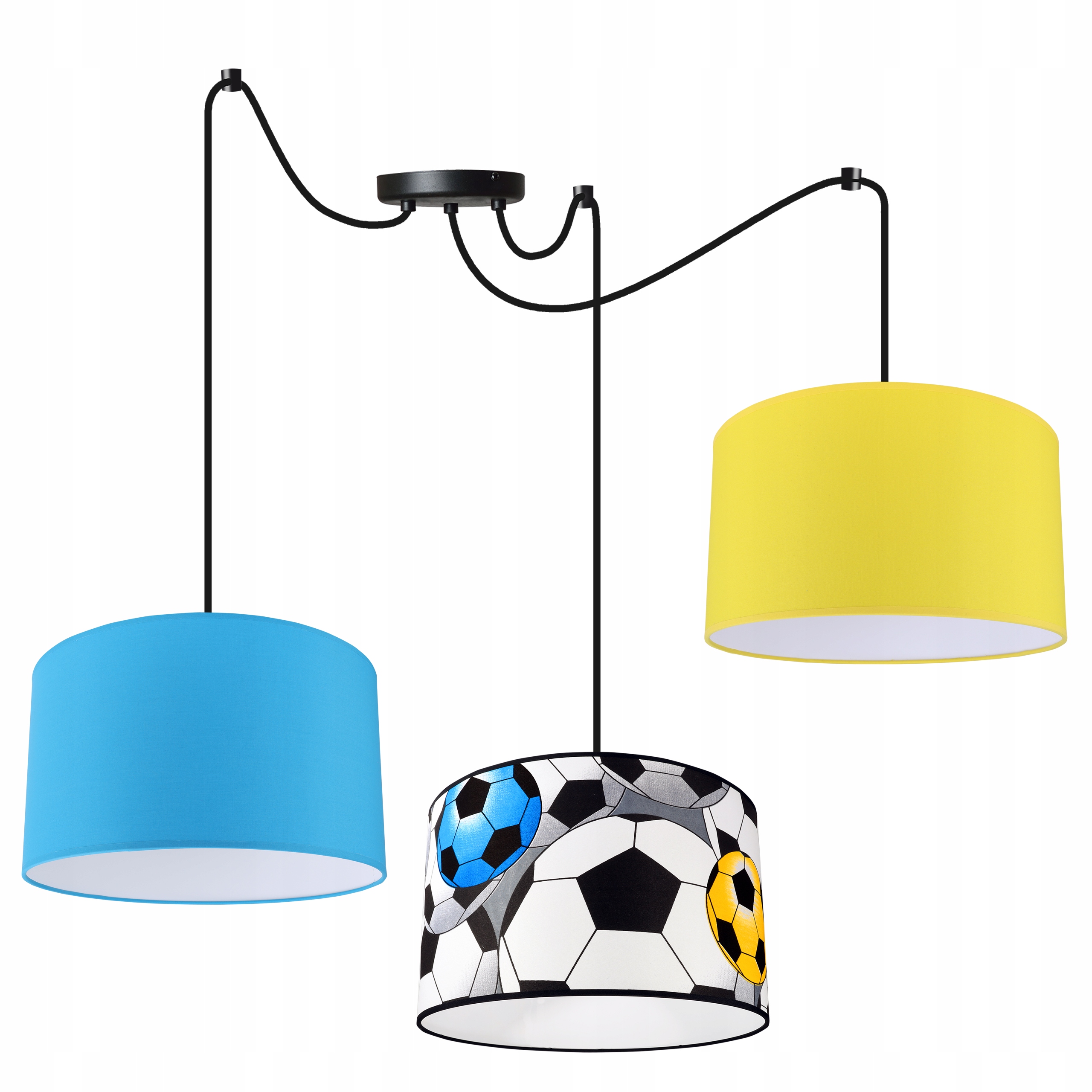 

Lampa Wisząca Pająk Abażur Dziecięca Led Piłki MIX