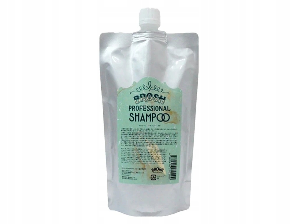Šampon na vlasy Brosh Hair shampoo Funky minty Refill 380 ml