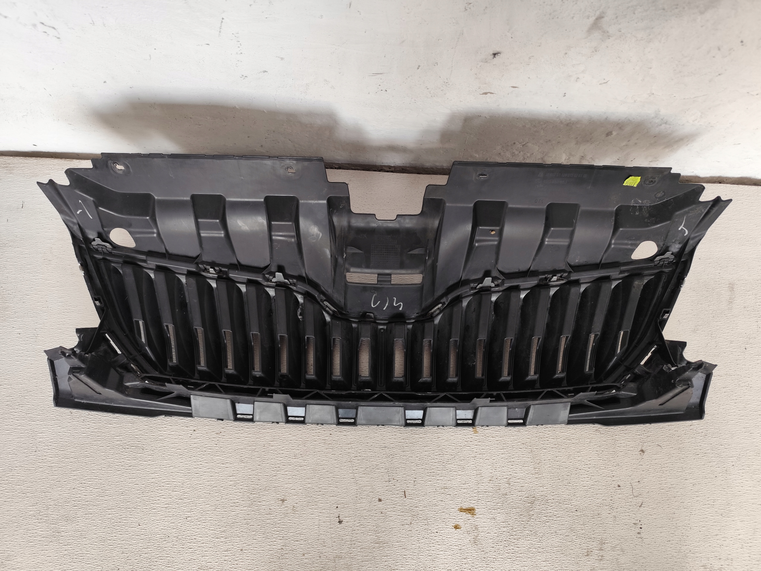 SKODA FABIA III 2015 Grill Grill CHROM