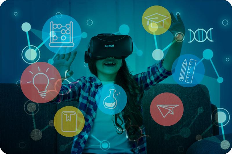 Gogle Wirtualne do Grania na Telefonie +Gamepad Marka Webski