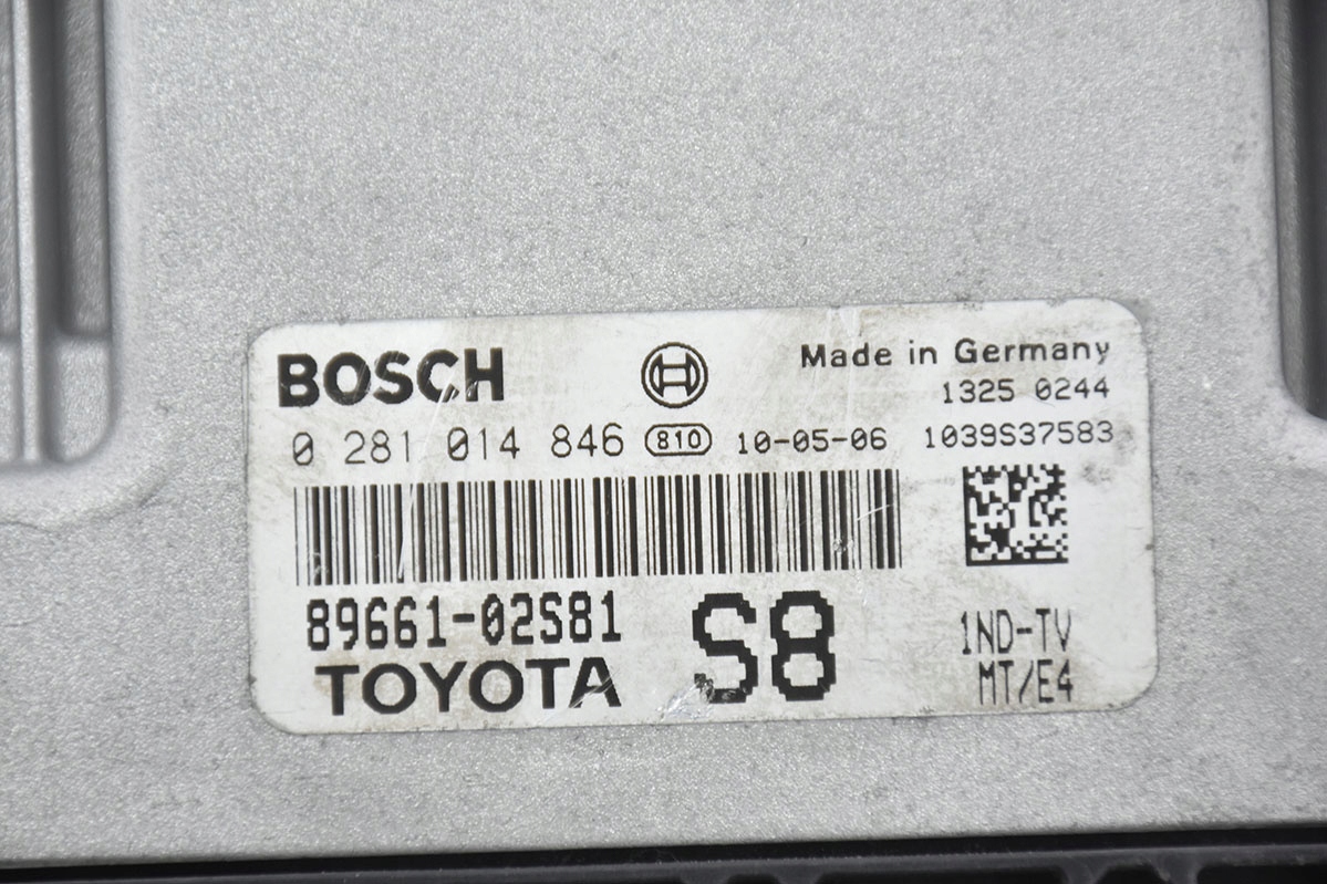 Computer Bedienteil TOYOTA COROLLA 0281014846