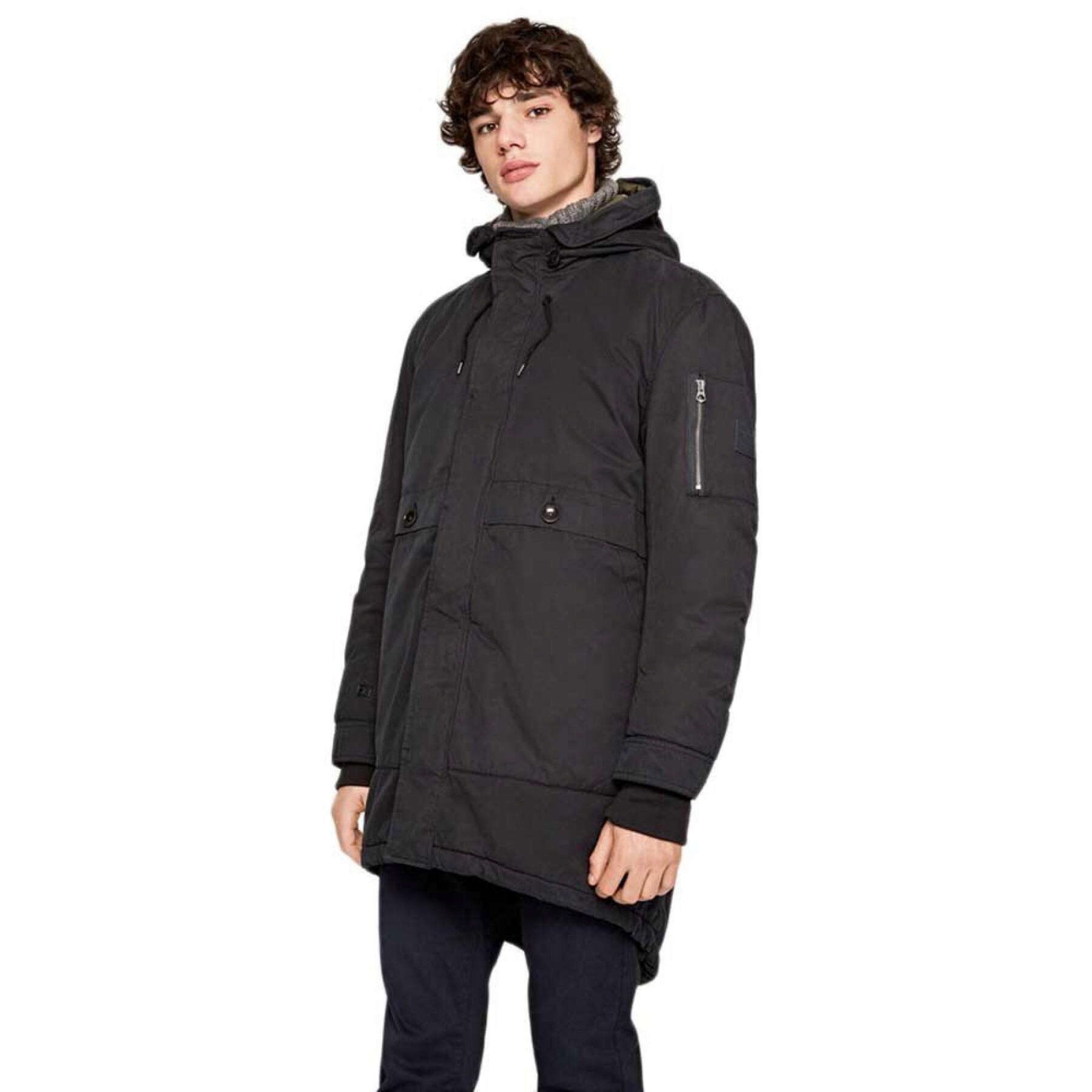 Pepe Jeans Hnědá Pánská Parka Bunda S P9Q