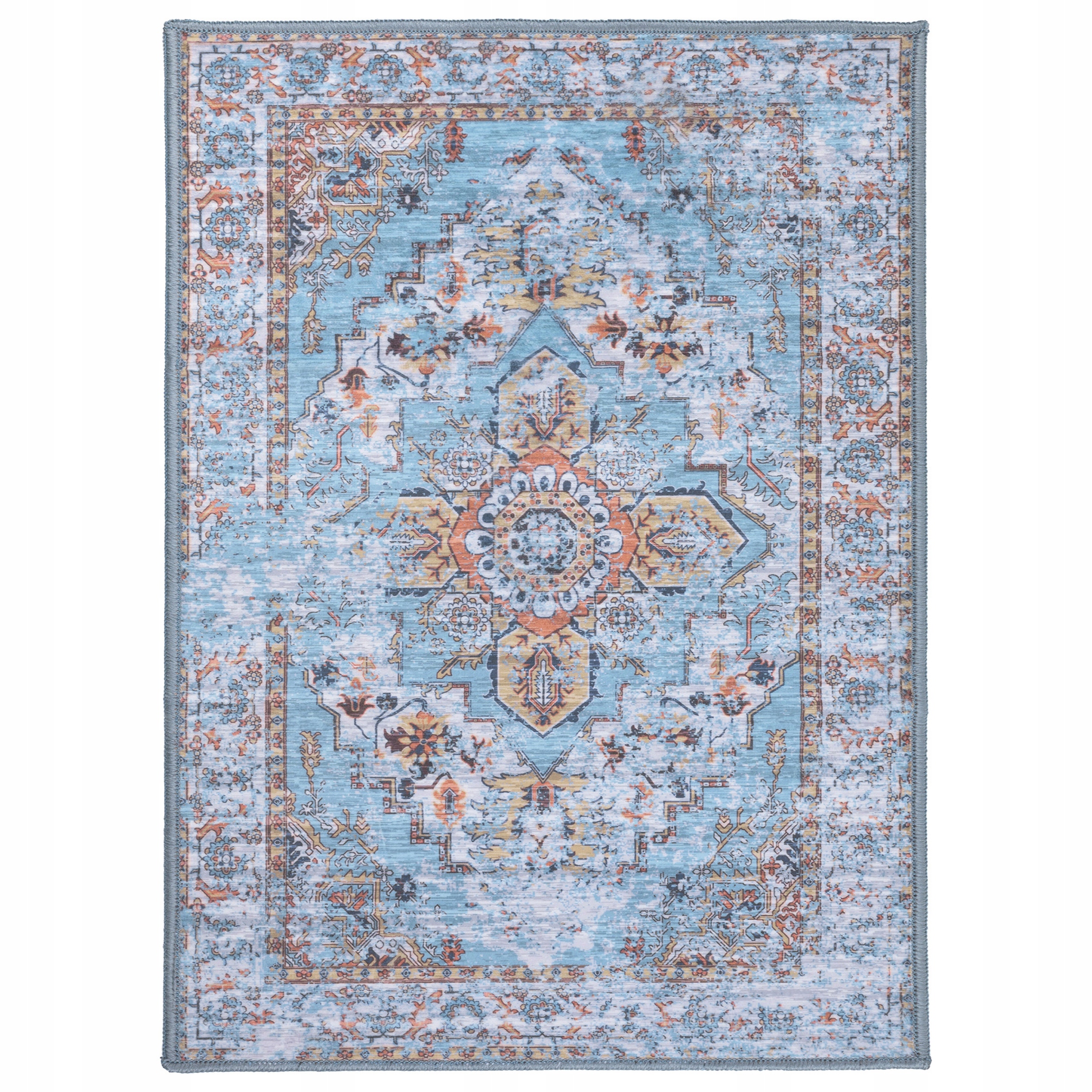 Koberec 2x3 m Klasický do obývacího pokoje 200x300 cm Velvet Moderní Vintage Retro