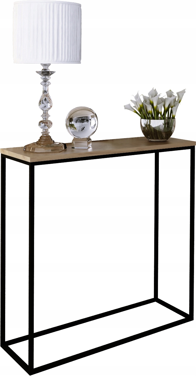 Stolik konsola Chrom loft nowoczesna Glamour