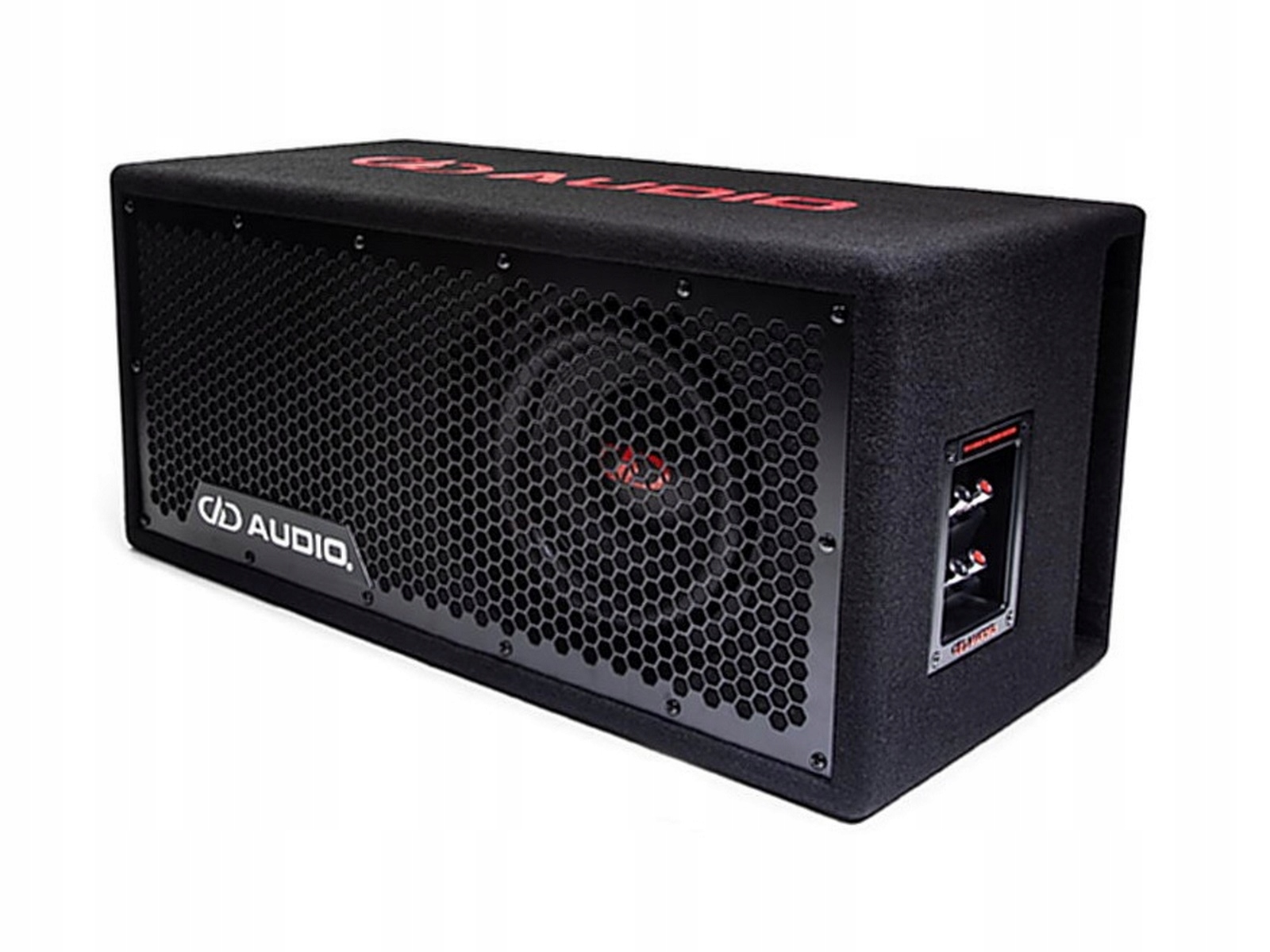 DD Audio LE-508.1 subwoofer 20 cm 2x2 500W Rms skrinka, štrbinová skriňa