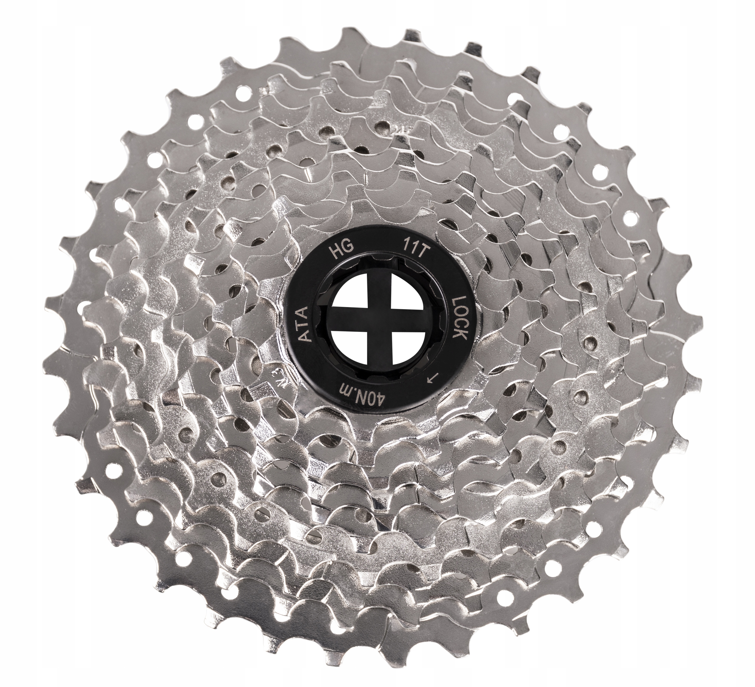 Kaseta rowerowa 10-rzędowa 11-32T srebrna 397g Mtb Szosa Gravel