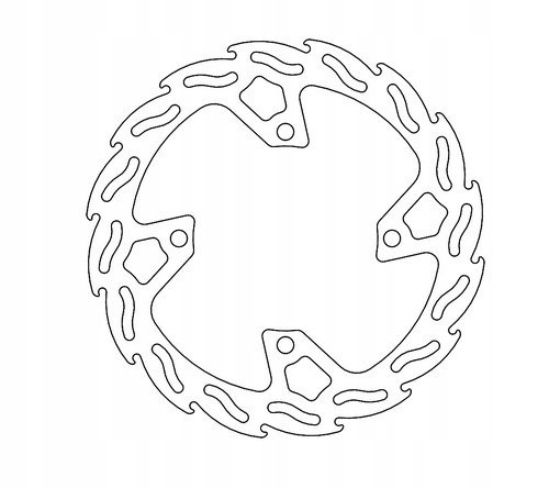 Moto-master Brzdový Kotúč Zadný Zadný Bimota Bx 450 '23-