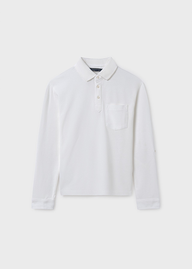 Mayoral 6135 Koszulka Polo Długi Rękaw r.160