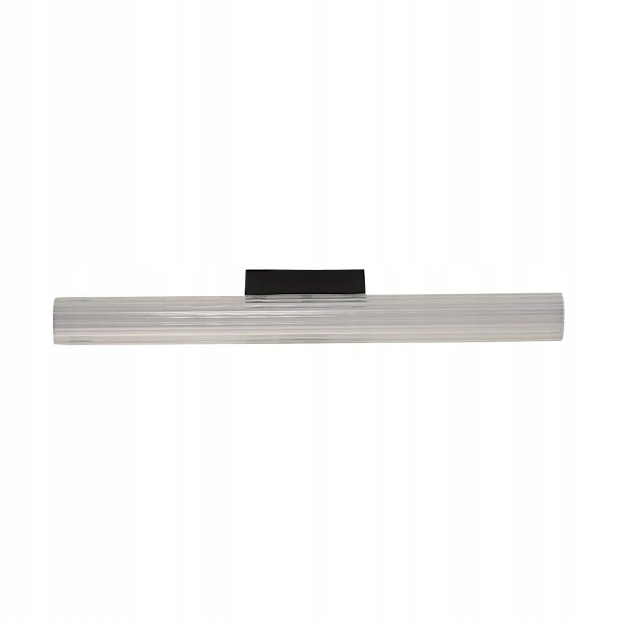 Kúpeľňové nástenné svietidlo 45 cm čierne Led 8W IP44 Linea Light Prestige