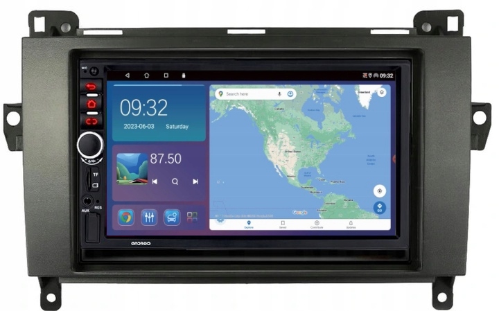 Autorádio Gps Android Mercedes W169 W906 W639 W245