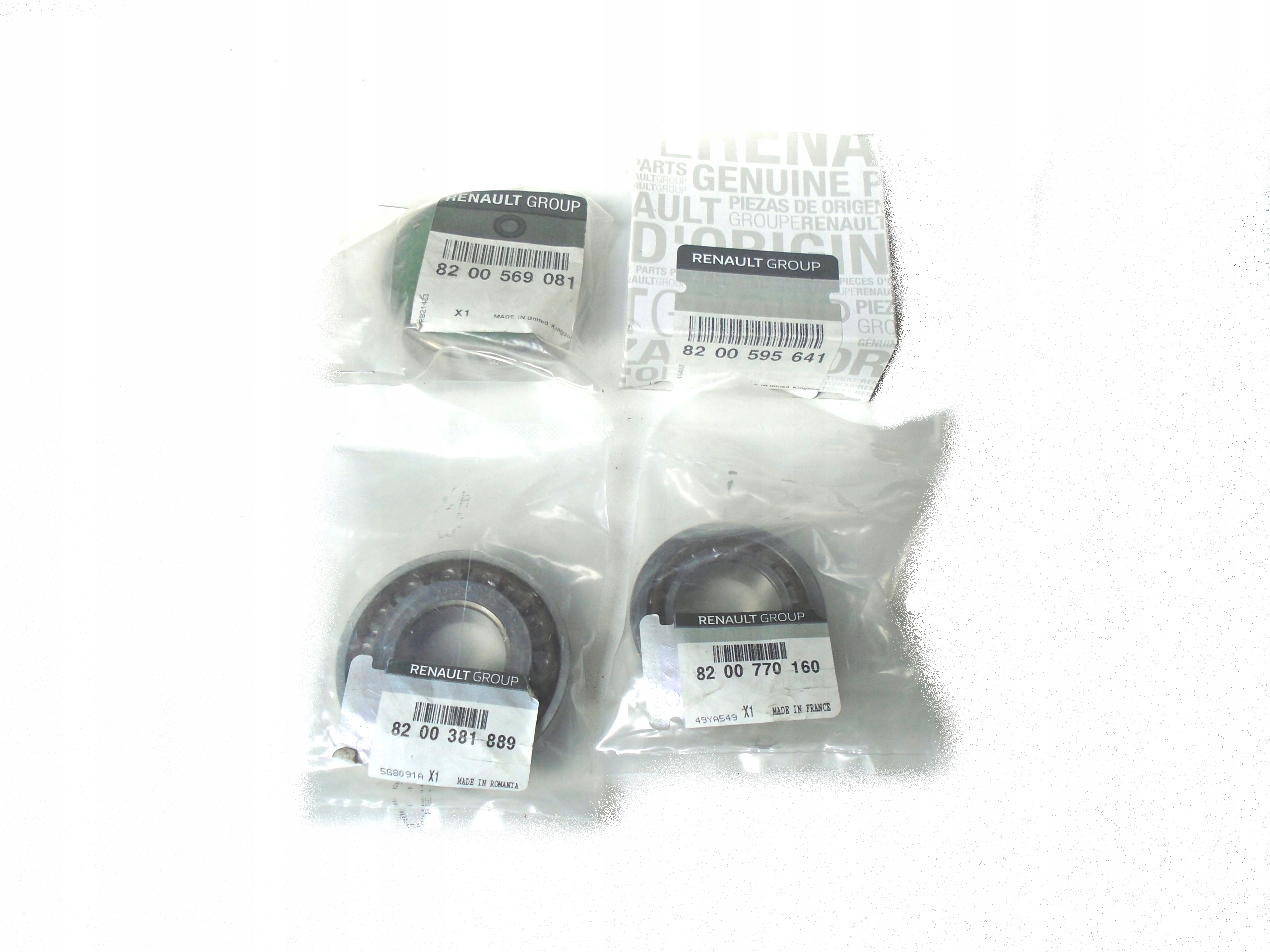 Lozyska skrzyni biegow TL4 Renault Dacia