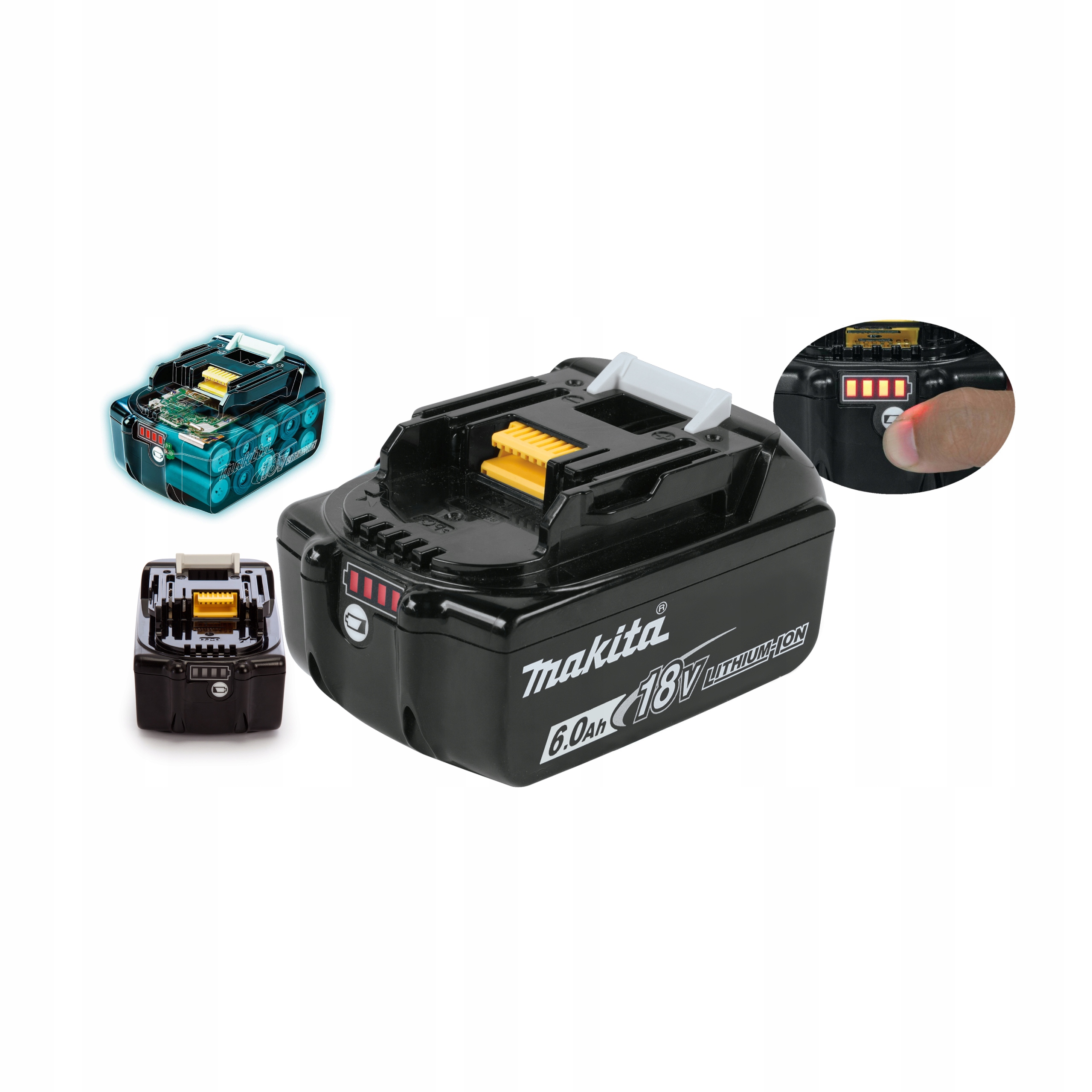 

Akumulator bateria Makita 18V BL1860B Oryginał 6Ah